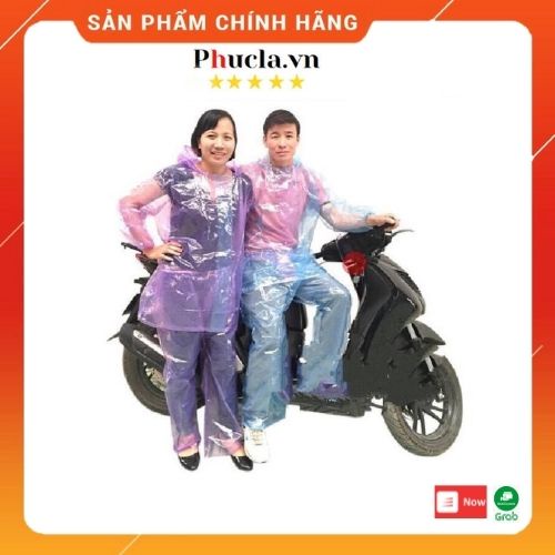 Áo mưa 1 người, Áo mưa bộ mỏng tiện lợi chống thấm tốt giá siêu rẻ
