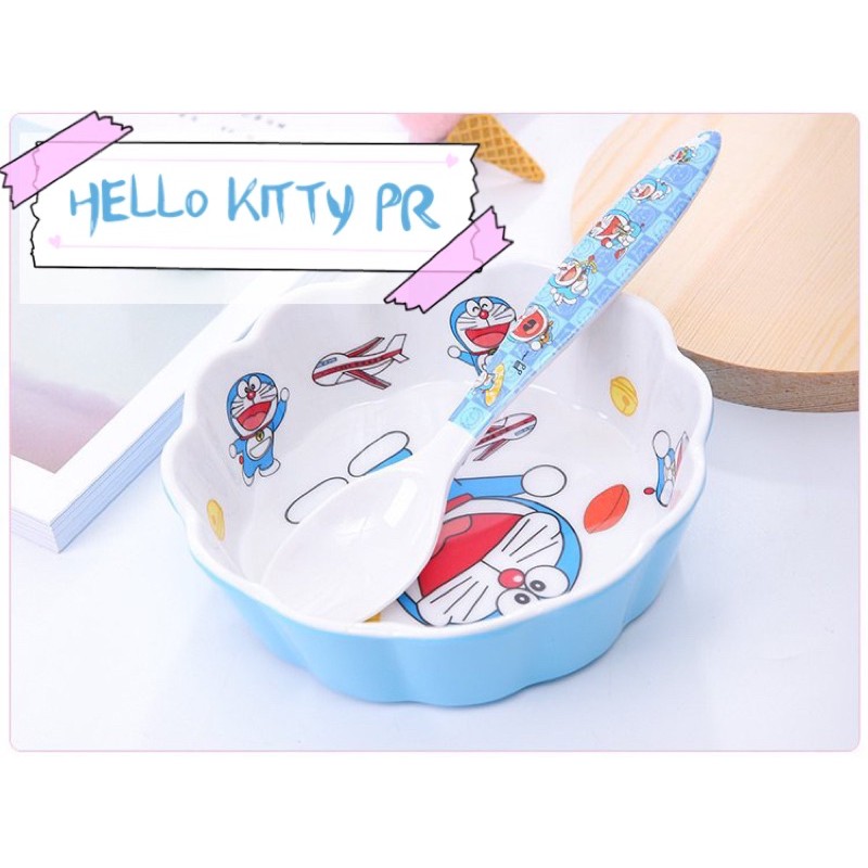 CHÉN HOA HELLO KITTY - DORAEMON DOREMON