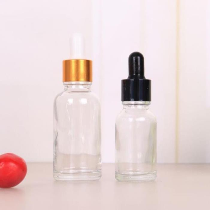 Lọ Chiết Serum ❤ GIÁ TỐT NHẤT ❤ [5ml,10ml] Chai lọ đựng tinh dầu bóp giọt Khoen Đen chiết mỹ phẩm , phụ kiện du lịch