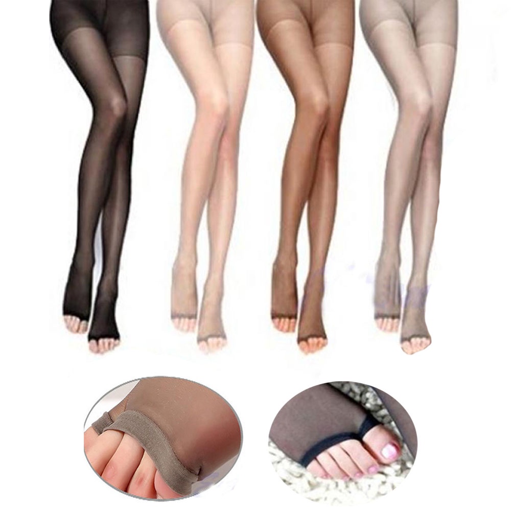 Quần Tất Hở Ngón Siêu Mỏng Nhiều Màu Sắc Thời Trang Quyến Rũ Cho Nữ
