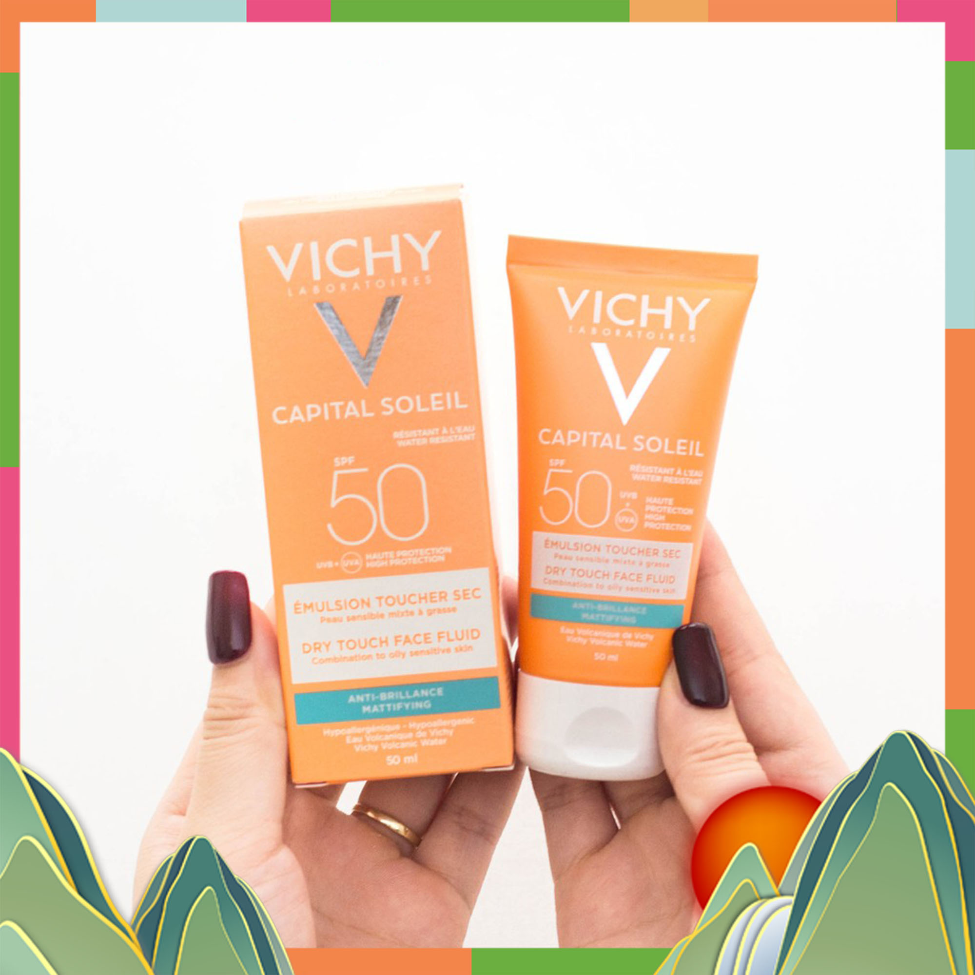 Kem Chống Nắng Vichy SPF 50 Ideal Soleil 50ml | BigBuy360 - bigbuy360.vn