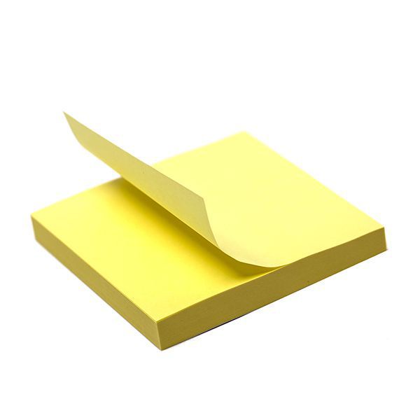 Giấy note / Giấy nhớ vàng loại cao cấp kích thước BÉ, TO , SET MÀU