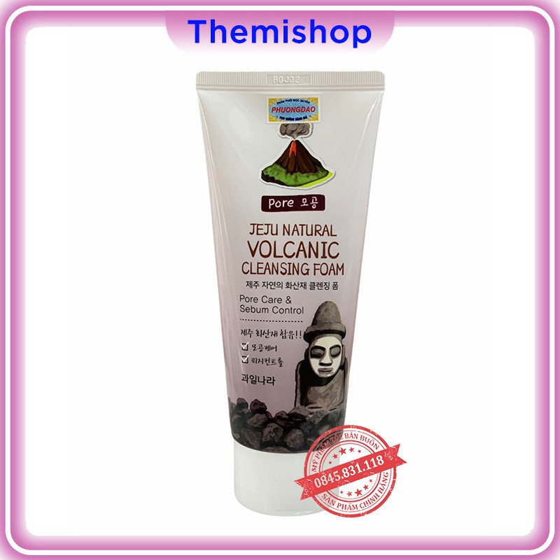 Sữa rửa mặt tro bụi núi lửa Natural Therapy Lynn Welcos (120g)-CS99 HÀNG CHÍNH HÃNG