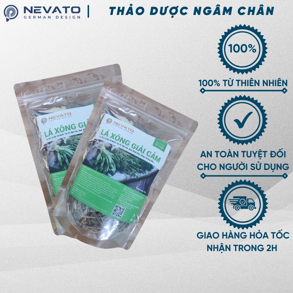 Combo 5 Túi Lá Xông Giải Cảm Nevato