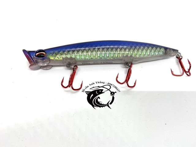 Mồi cá giả Kingdom Popper 3508 - 18,5gram câu cá măng, chẽm, mú, các dòng cá săn mồi