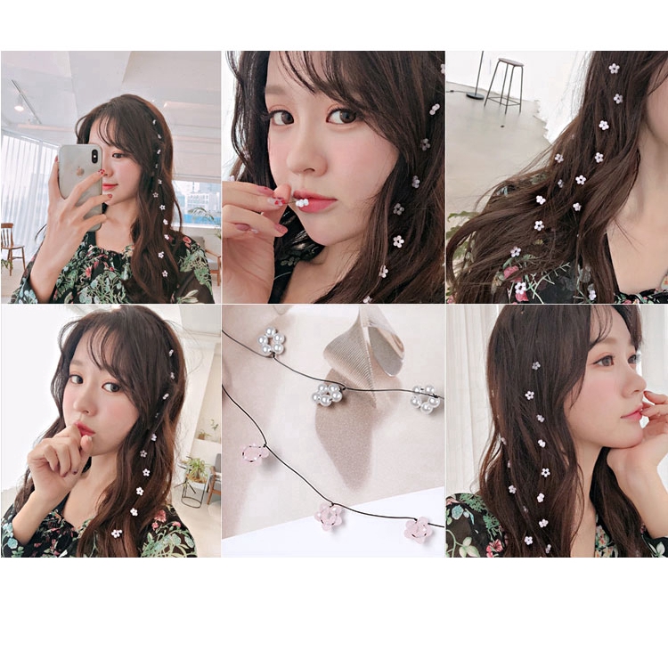 Phụ kiện trang trí tóc đính pha lê sành điệu cho nữ