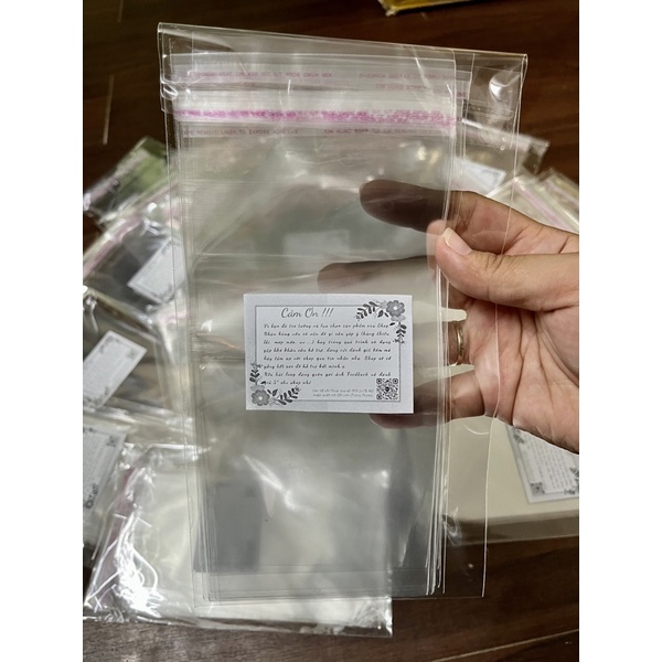 Set 20 túi kiếng chia khẩu trang mang theo tiện lợi