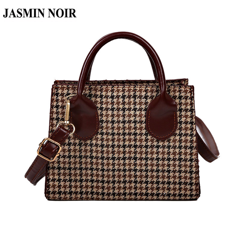 Túi Xách Nữ JASMIN NOIR Kiểu Đơn Giản Phong Cách Retro Thời Trang