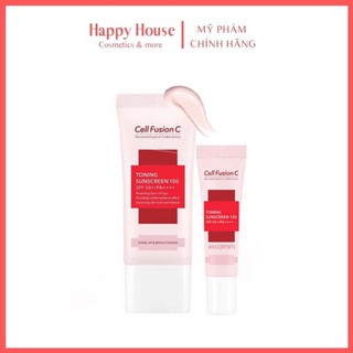Kem chống nắng Cell Fusion hồng