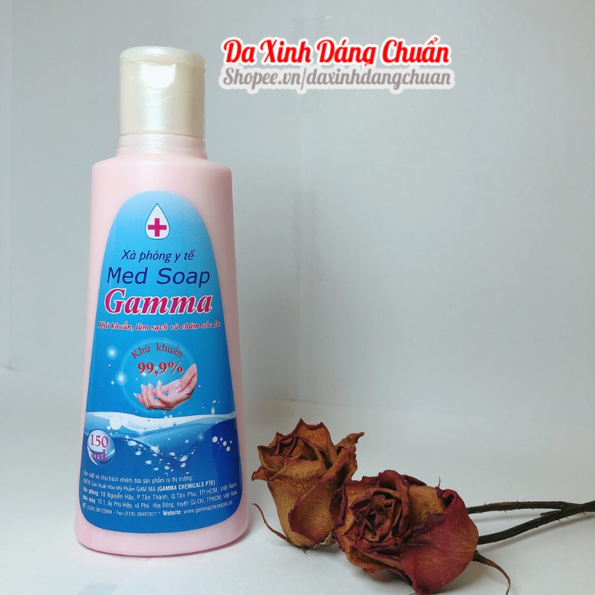 Xà Phòng Y Tế Med Soap Gamma Khử Khuẩn Làm Sạch và Chăm Sóc Da - DaXinhDangChuan