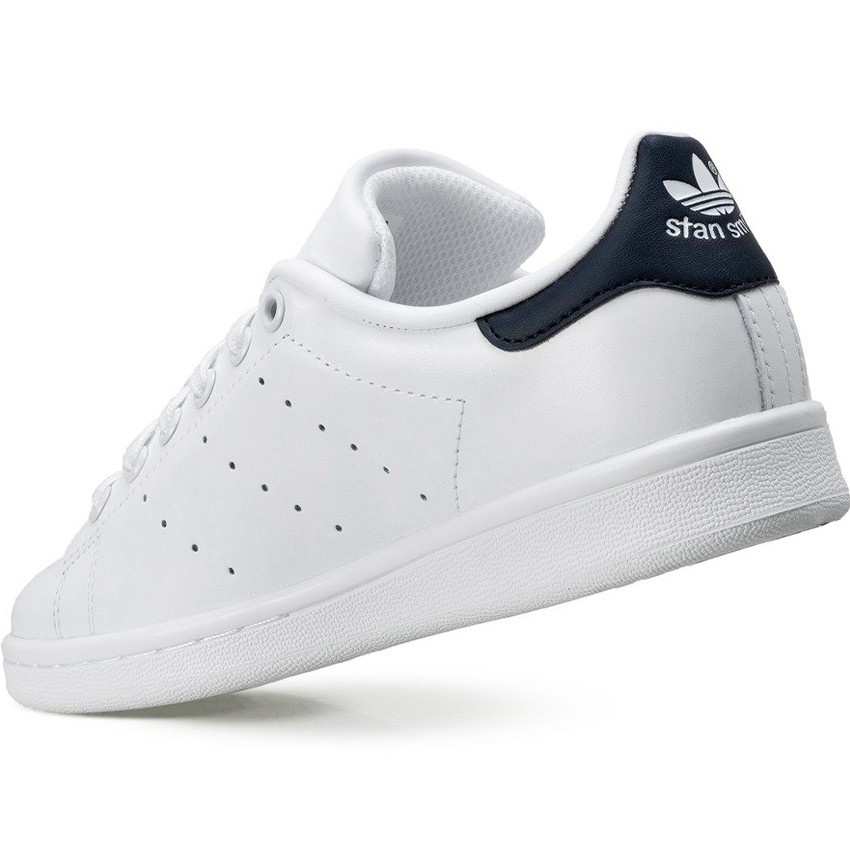 Giày Thể Thao nam nữ stan smith trắng gót đen thời trang