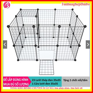 [GIẢM GIÁ SỐC]Tấm ghép chuồng quây cho thú cưng chó mèo (BÁN LẺ theo tấm) hàng có sẵn, số lượng lớn, tặng kèm chốt nối