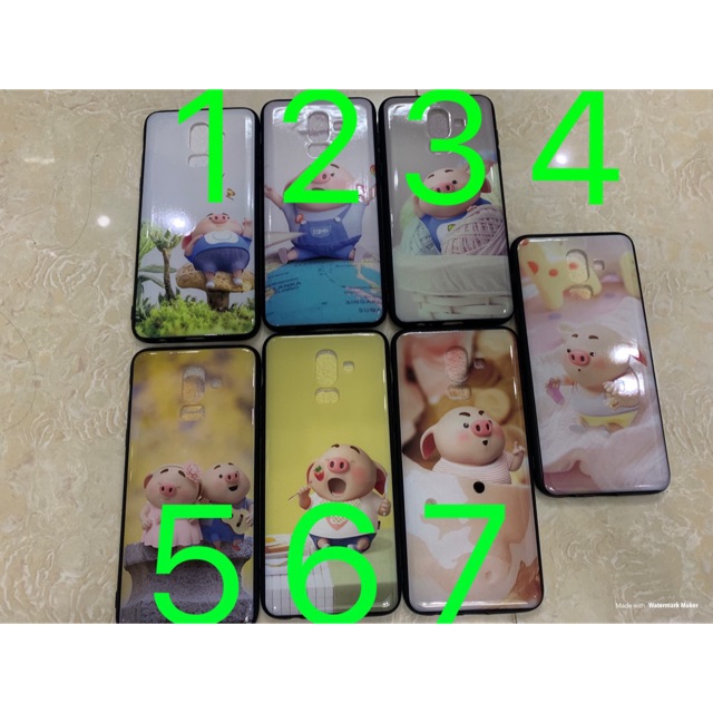 Ốp lưng samsung J8 heo dễ thương