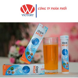 Viên Sủi Oga Max hỗ trợ trị viêm xoang viêm mũi tuýp 20 viên - Victory Pharmacy