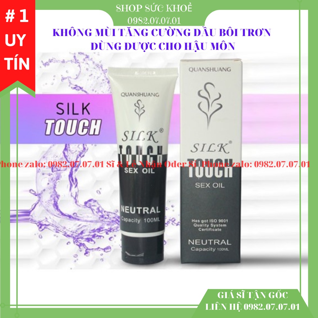 Gel Bôi Trơn Love Kiss, Hot Kiss, Silk Touch Hương Trái Cây 100ml, Cam Kết Chính Hãng, ( Che Tên Khi Giao Hàng )