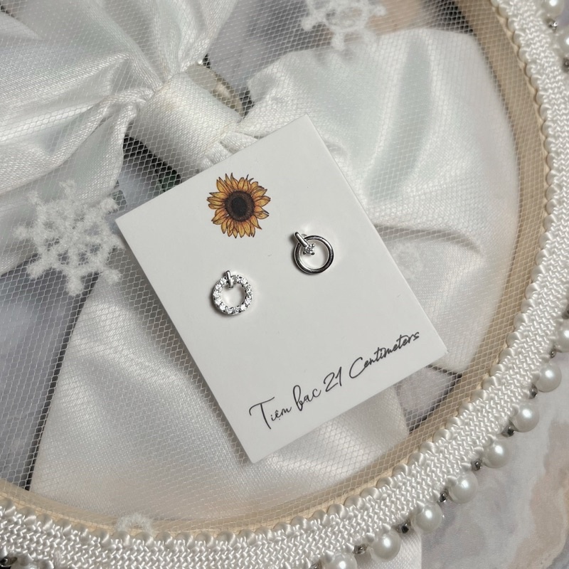 Bông tai Tiệm bạc 21 Centimeters Stick Circle