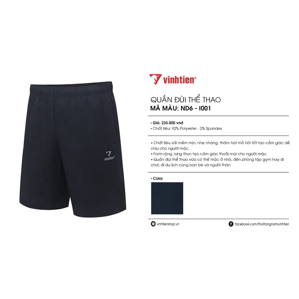 Quần Đùi Thể Thao Vĩnh Tiến 235