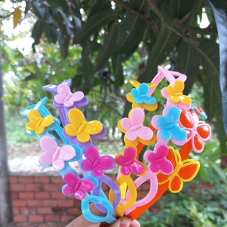 1 Cái cài tóc nhựa bóng nhiều mẫu xinh xắn cho bé