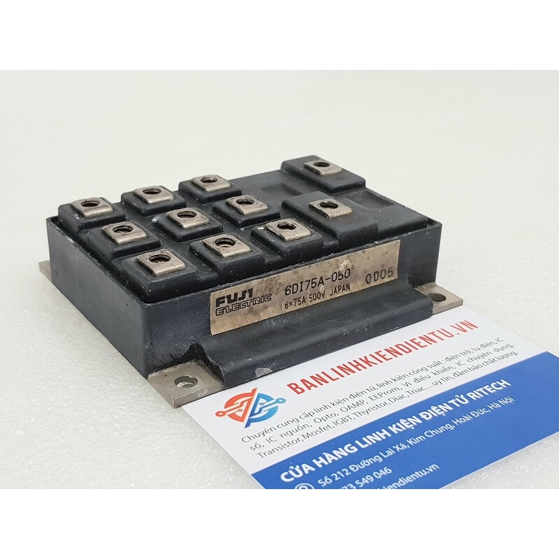 6DI75A-050 Modul Transistor Fuji 75A 500V (tháo máy)