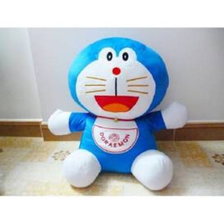 Gấu bông ngồi Doremon 4 tấc
