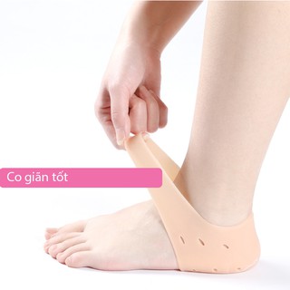 Vớ silicon giúp giữ ẩm chống nứt gót chân VL20 (1 đôi)