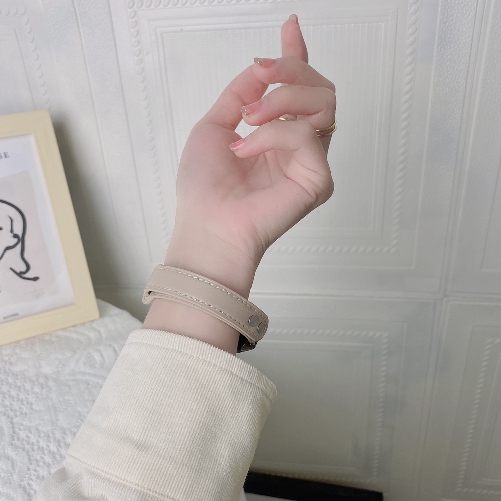Dây Đeo Da Thay Thế Cho Đồng Hồ Thông Minh Huawei Band 6 7 8 / Honor Band 6