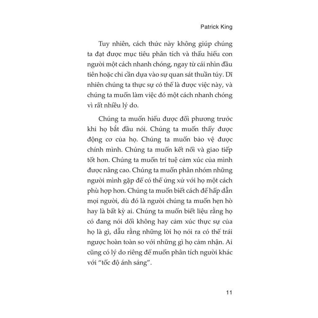 Sách - Giải Mã Hành Vi Đọc Vị Cảm Xúc