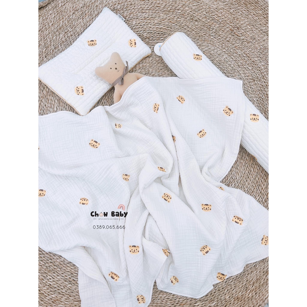 Gối mỏng chezbebe 40*25