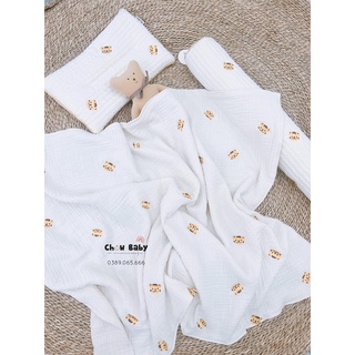 Gối mỏng chezbebe 40*25