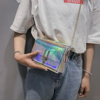 TÚI HOLOGRAM ĐEO CHÉO (SẴN MÀU BẠC)