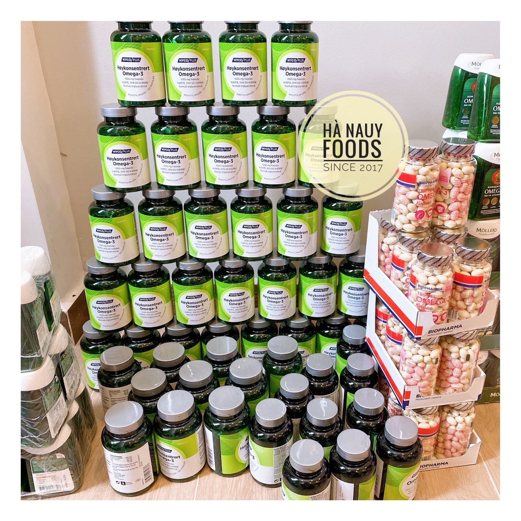 Dầu Cá Tổng Hợp NYCOPLUS MULTI DHA EPA OMEGA-3 90 VIÊN