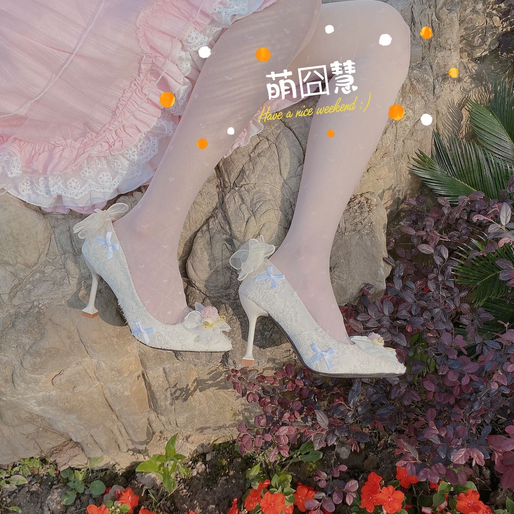 GIÀY CAO GÓT MŨI NHỌN LOLITA FAIRY 4602