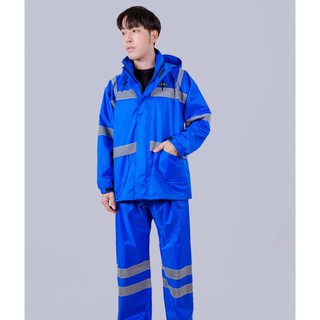 Áo mưa bộ phản quang cao cấp