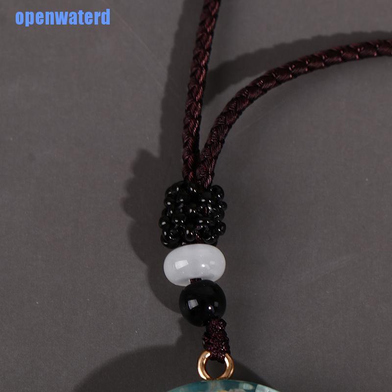 OPE 1Pc Orgonite Energy Pendant Orgone Amazonite Necklace Horus Eye All-Seeing Eyes