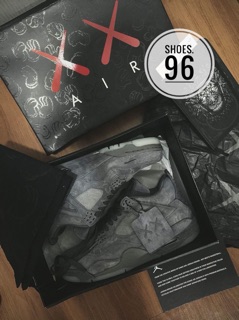 |Hàng order|Ảnh thật| Giày N. JD4 Kaws X