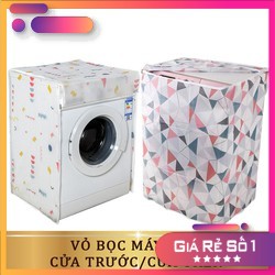 Vỏ Bọc máy giặt cửa ngang cửa trước loại máy