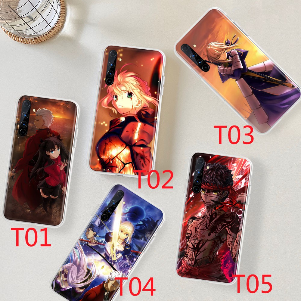 Ốp Lưng Mềm Trong Suốt In Hình Nhân Vật Trong Fate Zero Cho Realme C17 C12 C11 C15 C3 C2 3 3i Nazo 20 Pro