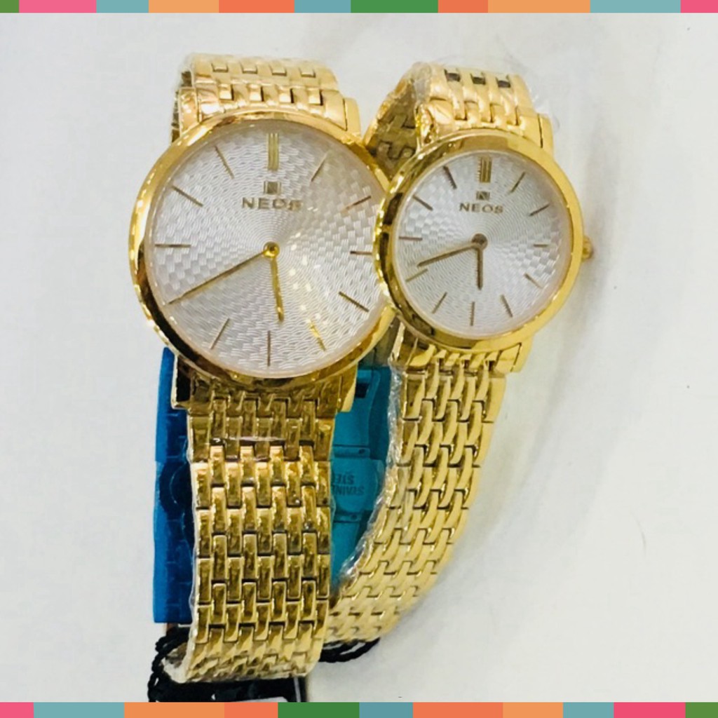 Đồng hồ nam, nữ.NEOS M40577 hàng chính hãng. Full box tặng pin dự phòng