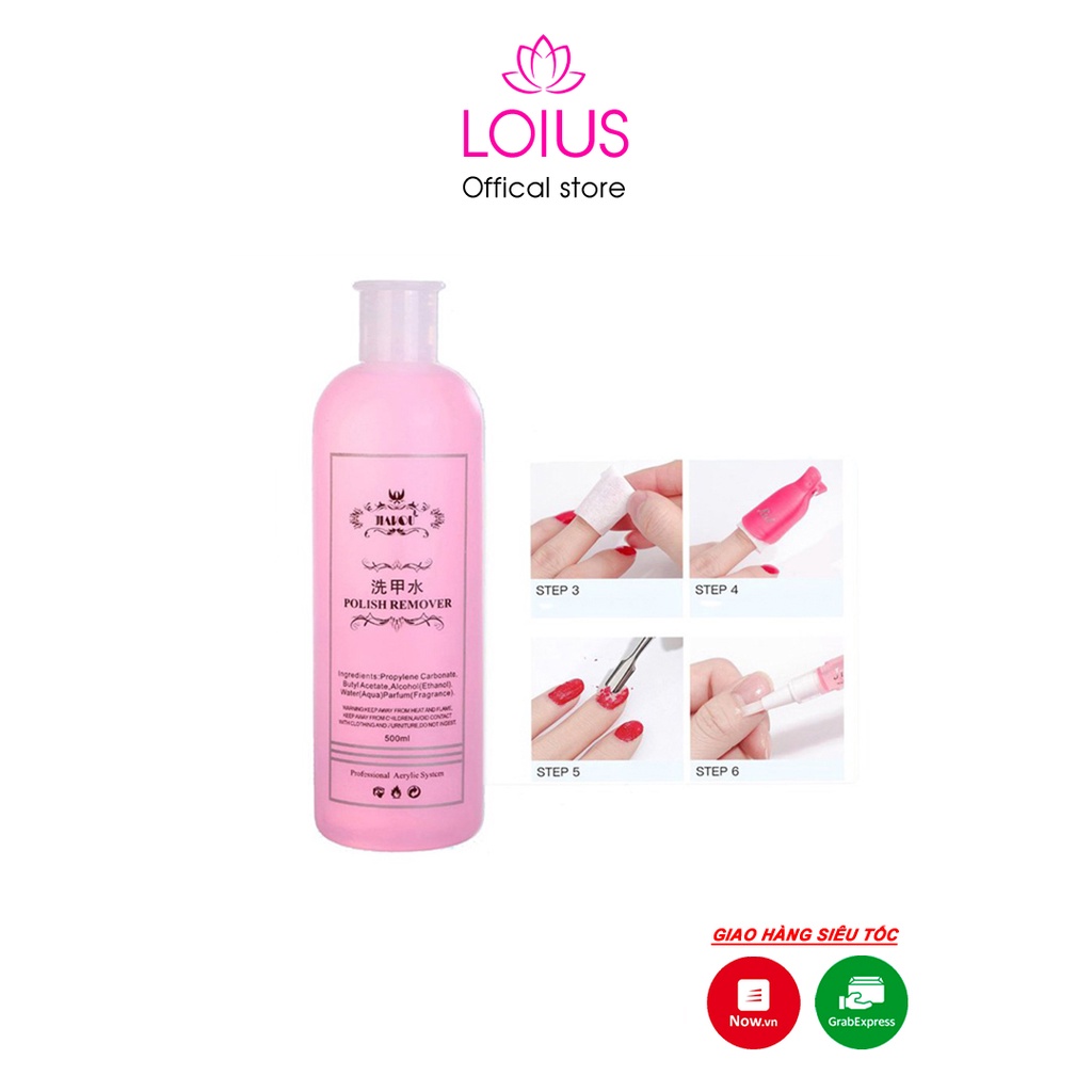 Phá gel chậm an toàn Jiakou chai 500ml hàng Nhật Bản