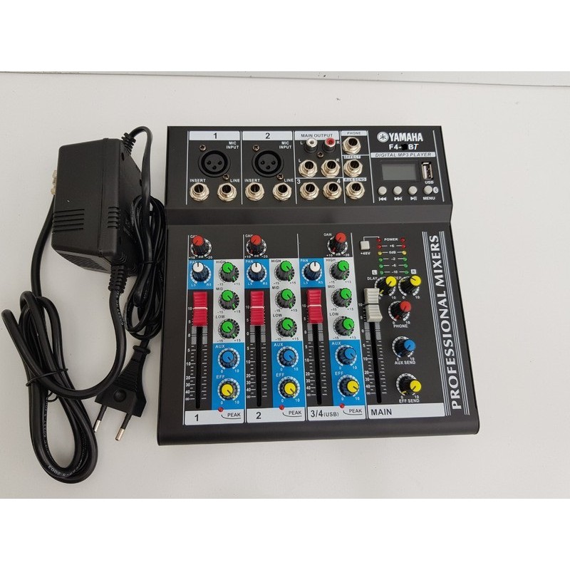 mixer bàn yamaha F4 có bluetooth