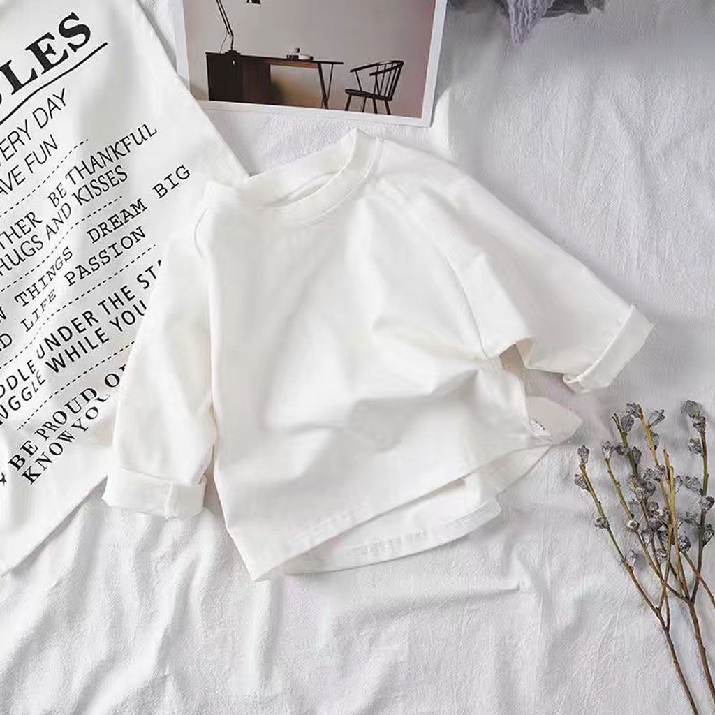 Áo Dài Tay 4 Màu Cho Bé, Áo Thu Đông Chất Cotton Co Giãn Mềm Mại Cho Bé Trai, Bé Gái - LILA KIDS