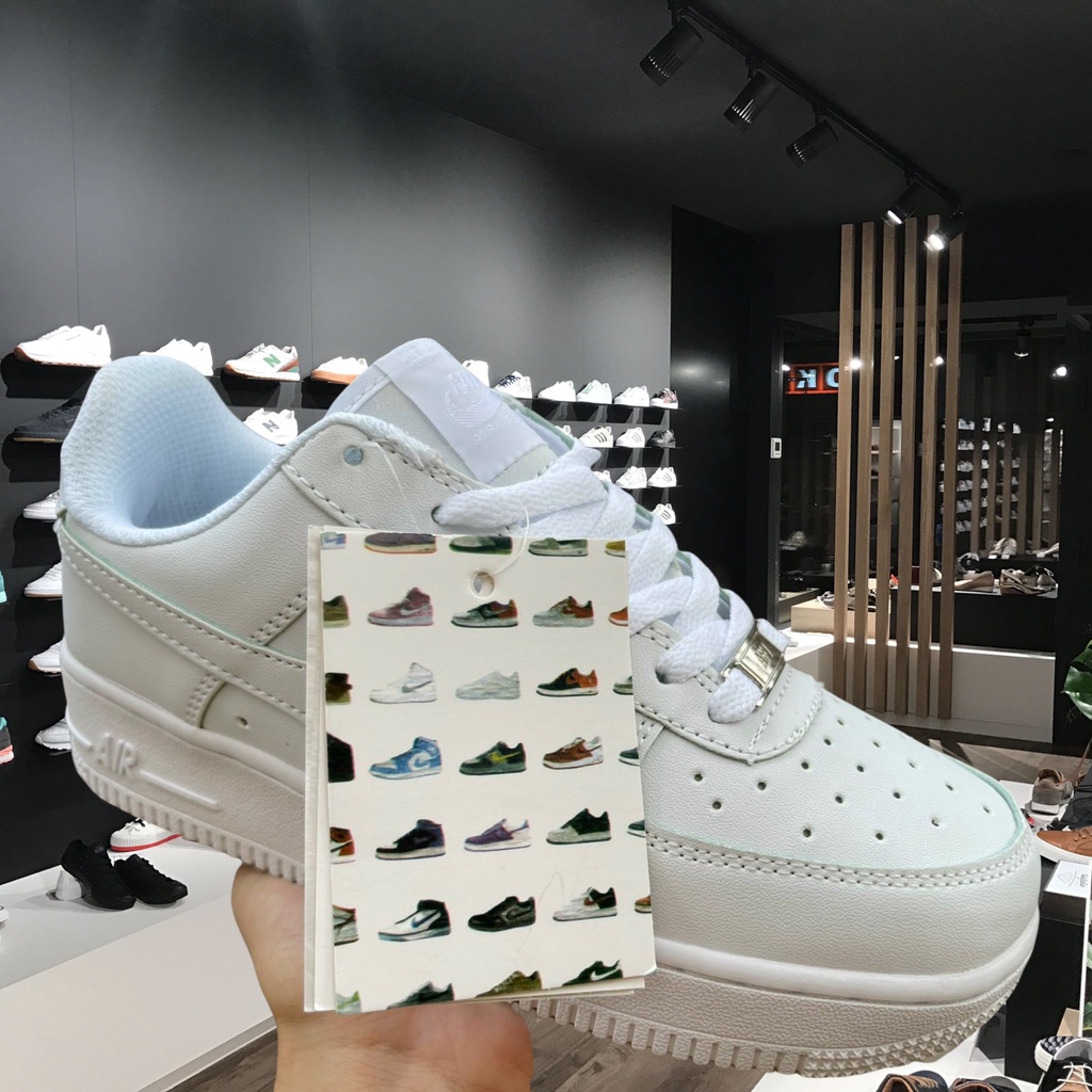 Giày AF1 trắng, giày Sneaker Nam Nữ full Size hàng Trung 11 >> SC ( Full bill,box )