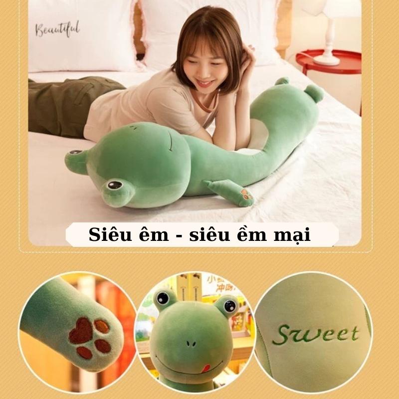 Gối ôm cho bé hình thú dài mềm mại đáng yêu kích thước 55cm 70cm 90cm 110cm