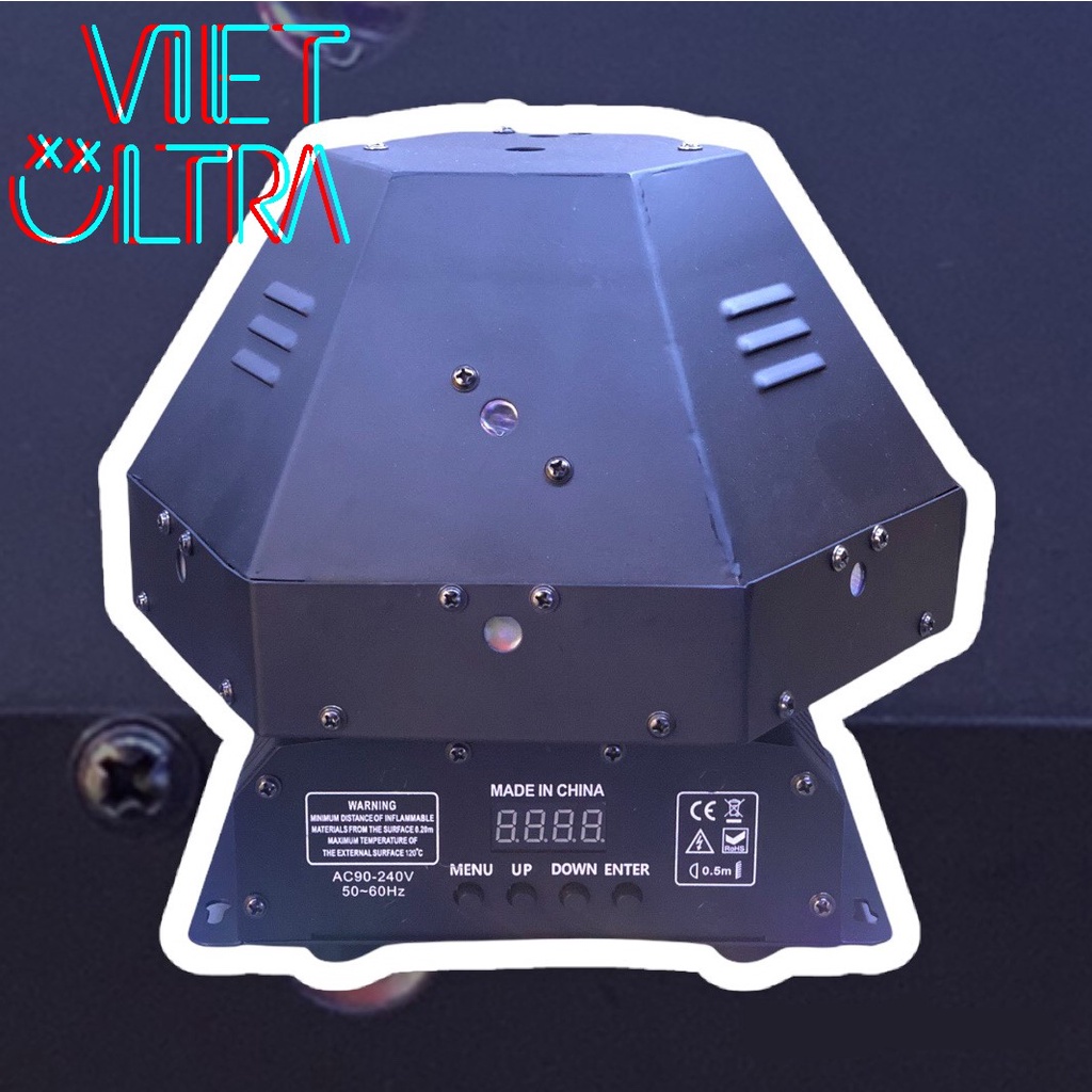 Đèn Nấm Trụ 11 Mắt Laser