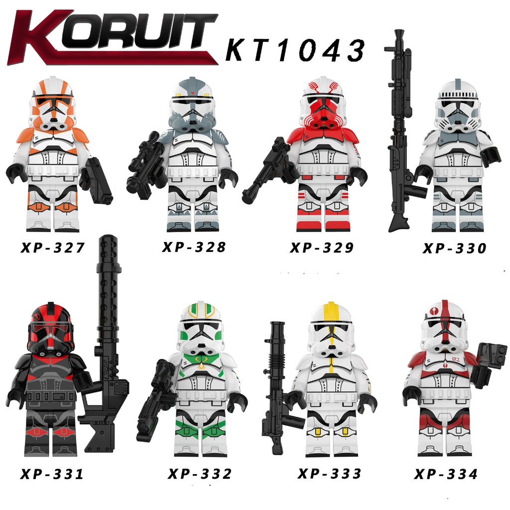 Minifigures Các Mẫu Nhân Vật Stormtrooper Trong Star Wars Mẫu Mới Ra Siêu Đẹp KT1043