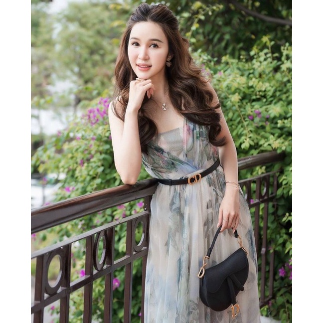 TÚI DIOR SADDLE BLACK FULL BOX