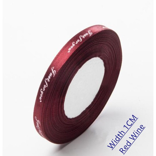 Cuộn Dây Ruy Băng 10M X 1CM Trang Trí Bó Hoa/Làm Đồ Thủ Công