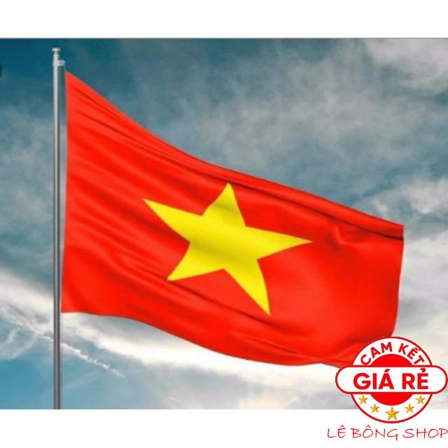 Cờ tổ quốc 0.8 x 1.2m ( loại đẹp) | BigBuy360 - bigbuy360.vn