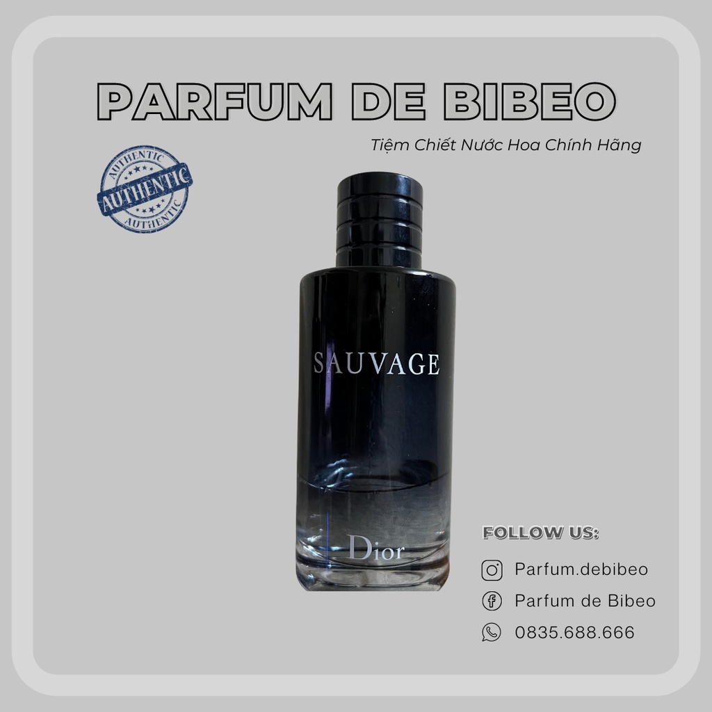 Parfum de Bibeo-Nước hoa thử Sauvage EDT