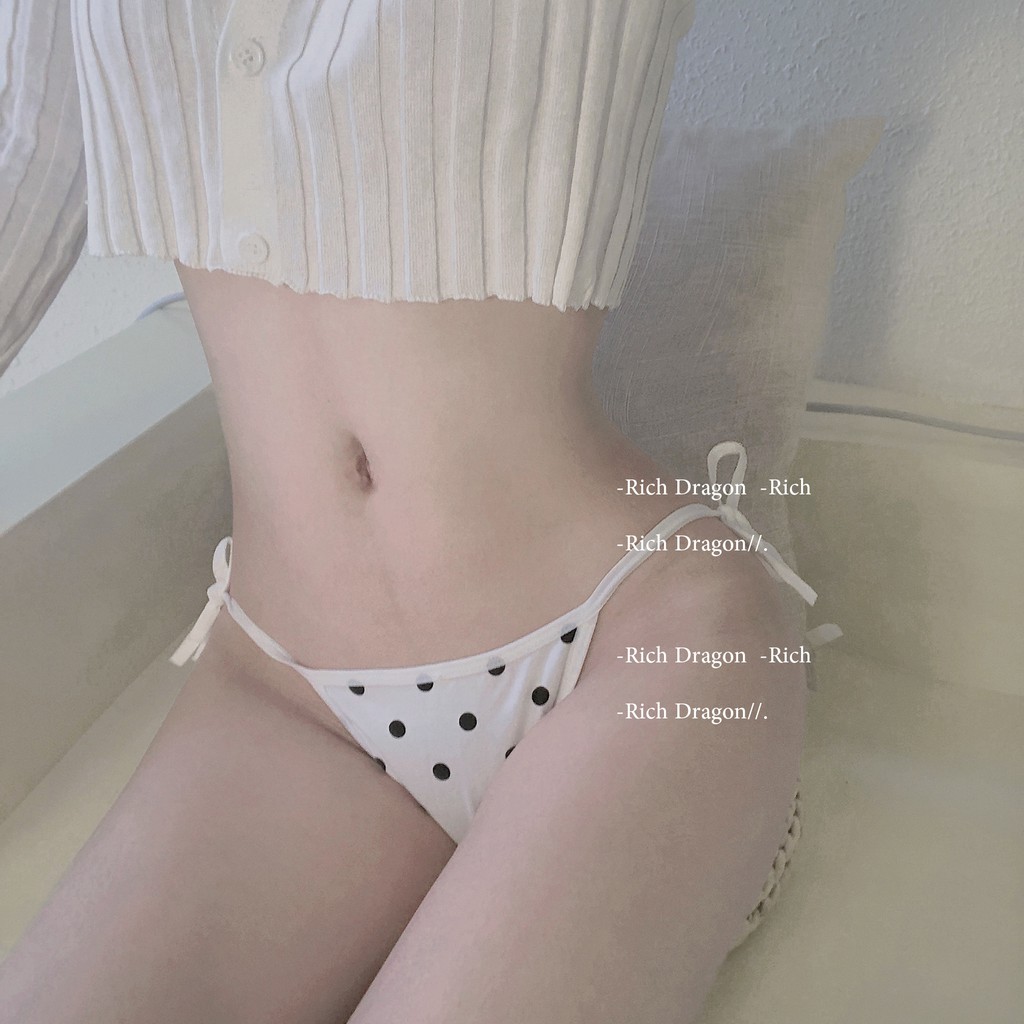 Quần lót cotton nữ cao cấp họa tiết chấm yumi B1-14